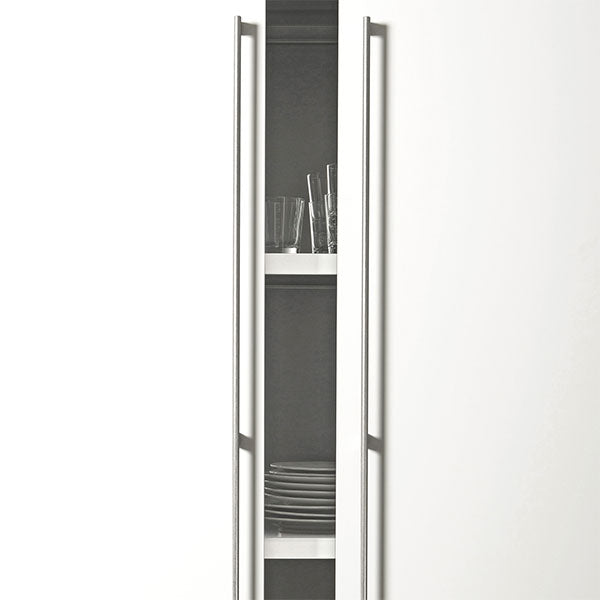 Momo Handles Graf Knurled D Handle Dull Brushed Nickel