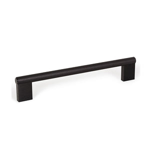 Momo Handles Graf Knurled D Handle Brushed Black