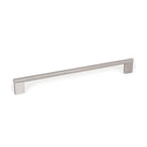 Momo Handles Graf Knurled D Handle Dull Brushed Nickel 265mm - The Blue Space
