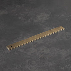 Momo Handles Liberty Backplate 320mm Dark Brushed Brass - The Blue Space