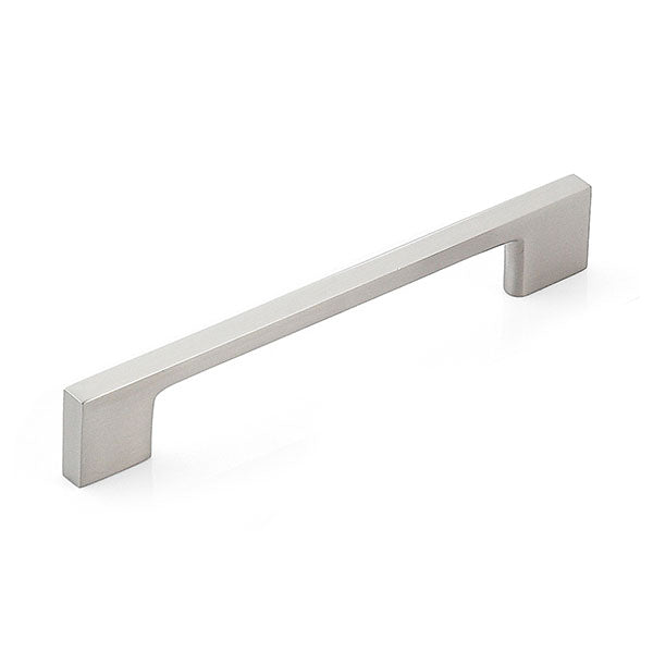 Momo Handles Livorno D Handle 128mm Dull Brushed Nickel - The Blue Space