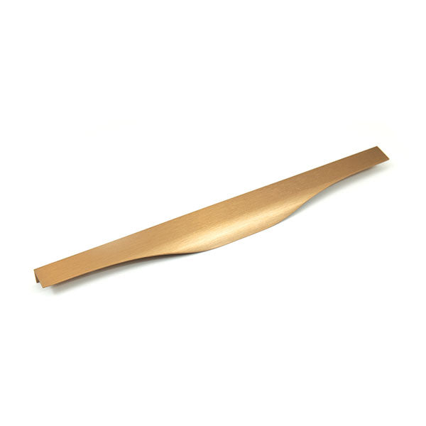 Momo Handles Noma Pull Handle 256mm Brushed Dark Brass - The Blue Space