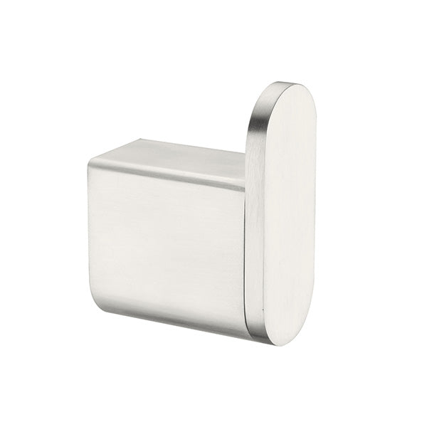 Nero Bianca Robe Hook Brushed Nickel