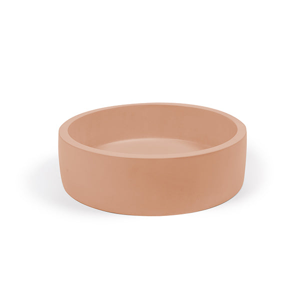 Nood Co Hoop Surface Mount Basin Pastel Peach - The Blue Space