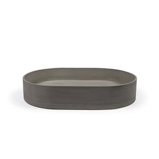 Nood Co Pill Basin Surface Mount Mid Tone Grey - The Blue Space