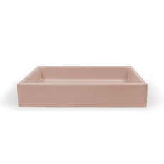 Nood Co Box Basin Surface Mount Blush Pink - The Blue Space