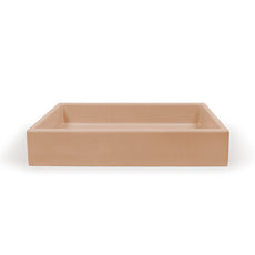 Nood Co Box Basin Surface Mount Pastel Peach - The Blue Space