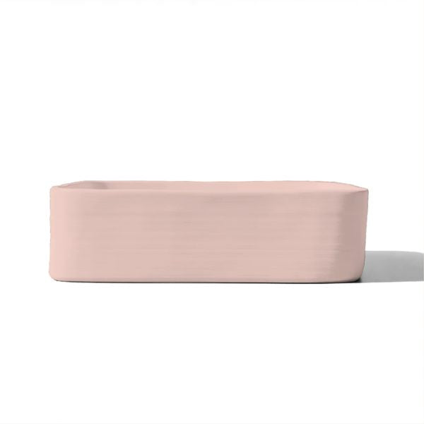 Nood Co Cast Basin Wall Hung Blush Pink - The Blue Space