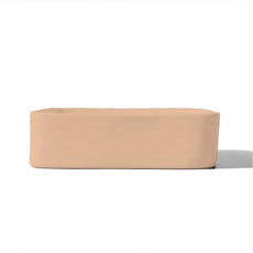 Nood Co Cast Basin Wall Hung Pastel Peach - The Blue Space