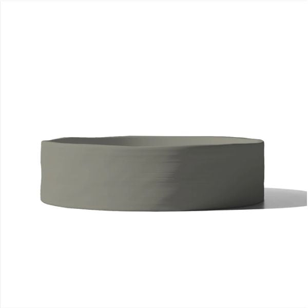 Nood Co Slip Basin Surface Mount in Olive colour - The Blue Space