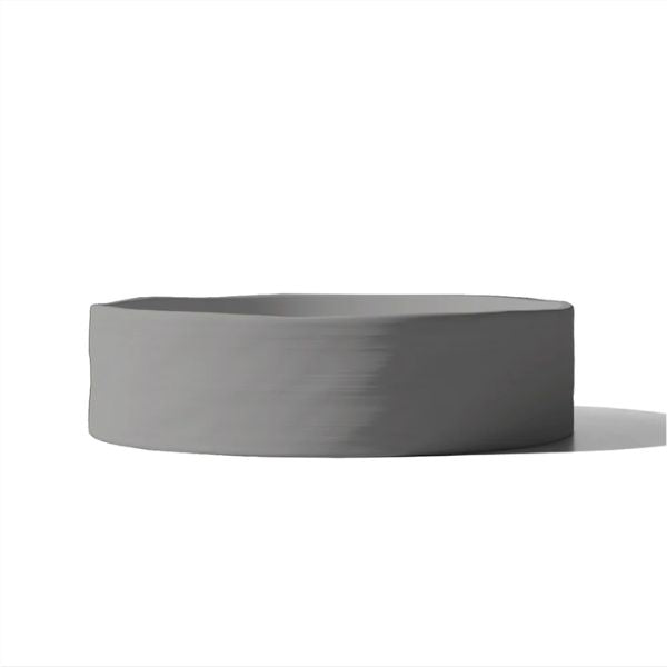 Nood Co Slip Basin Wall Hung Sky Grey - The Blue Space