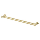 Phoenix Cromford Double Towel Rail 800mm Brushed Gold - The Blue Space