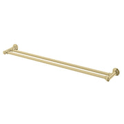 Phoenix Cromford Double Towel Rail 800mm Brushed Gold