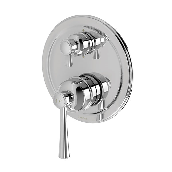 Cromford Shower / Bath Diverter Mixer Kit Chrome - The Blue Space