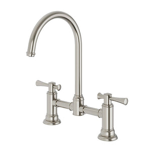 Phoenix Cromford Exposed Sink Set Brushed Nickel