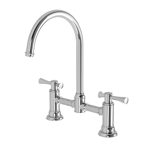 Phoenix Cromford Exposed Sink Kitchen Tap Set Chrome - The Blue Space