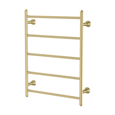 Phoenix Cromford Heated Towel Ladder 550mm Brushed Gold - The Blue Space
