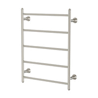 Phoenix Cromford Heated Towel Ladder 550mm Brushed Nickel - The Blue Space