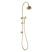 Phoenix Cromford Twin Shower Brushed Gold