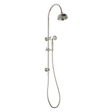 Phoenix Cromford Twin Shower Brushed Nickel - The Blue Space