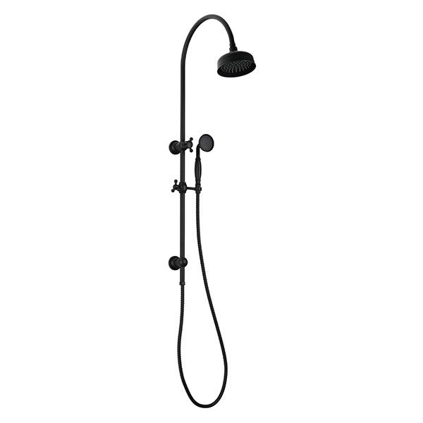 Phoenix Cromford Twin Shower Matte Black