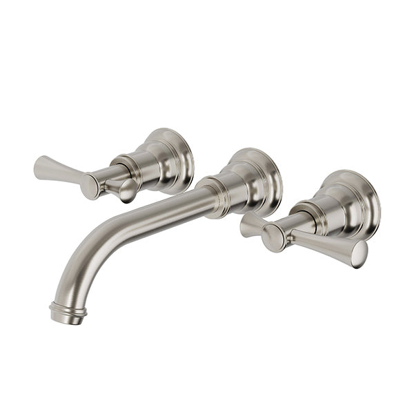 Phoenix Cromford Basin / Bath Wall Set Brushed Nickel - The Blue Space