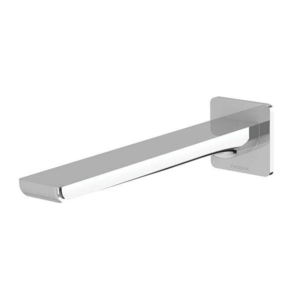 Phoenix Gloss MKII Wall Basin / Bath Outlet 200mm Chrome -The Blue Space