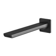 Phoenix Gloss MKII Wall Basin / Bath Outlet 200mm Matte Black - The Blue Space