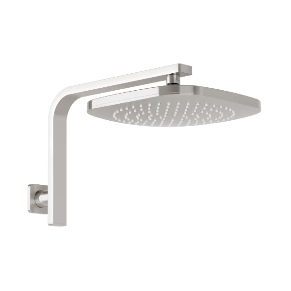 Phoenix Nuage Hi Rise Shower Arm & Rose Brushed Nickel
