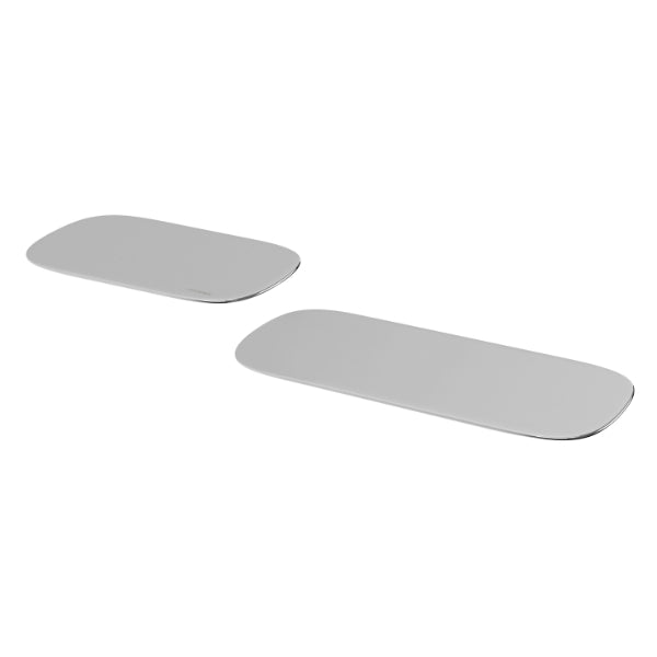 Phoenix Nuage Shower Shelves in Chrome - The Blue Space