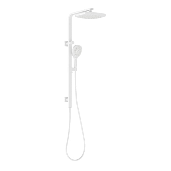 Phoenix Nuage Twin Shower Matte White - The Blue Space
