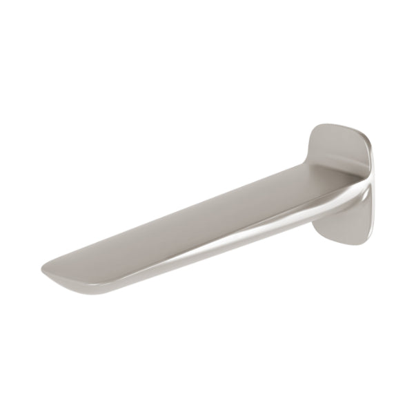 Phoenix Nuage Wall Basin/Bath Outlet 200mm in Brushed Nickel - The Blue Space