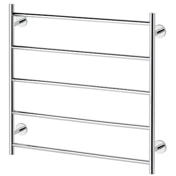 Phoenix Radii Heated Towel Ladder 750mm Chrome - The Blue Space