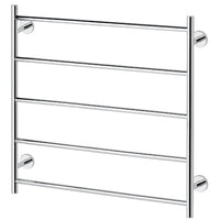 Phoenix Radii Heated Towel Ladder 750mm Chrome - The Blue Space