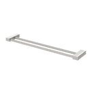 Phoenix Lexi MKII Double Towel Rail 600mm Brushed Nickel - The Blue Space