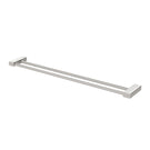 Phoenix Lexi MKII Double Towel Rail 800mm Brushed Nickel - The Blue Space