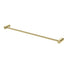 Phoenix Vivid Slimline Single Towel Rail Brushed Gold 600mm - The Blue Space