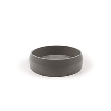 Nood Co Prism Basin Circle Surface Mount Mid Tone Grey - The Blue Space