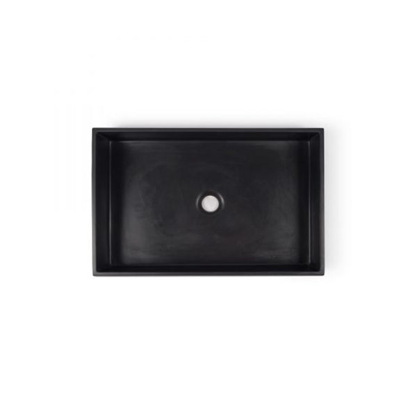 Nood Co Prism Basin Rectangle Surface Mount Top View - The Blue Space