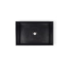 Nood Co Prism Rectangle Basin Wall Hung Top View - The Blue Space