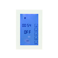 Radiant Premium Range Glass Front Digital Timer Vertical White - The Blue Space