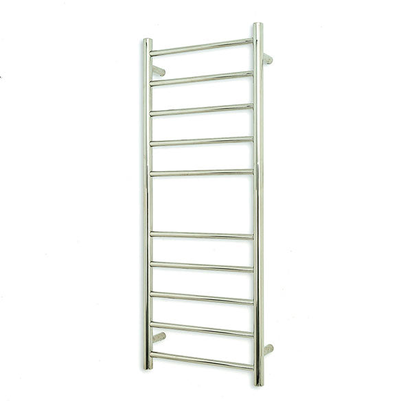 Radiant Round 10 Bar Heated Towel Ladder 430 x 1100 Polished