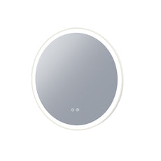 Remer Eclipse 600mm LED Mirror Standard Matt White - The Blue Space