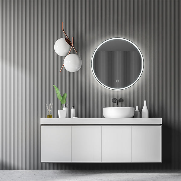 Remer Sphere 800mm LED Mirror - The Blue Space
