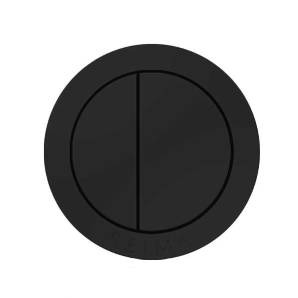 Seima Cistern Buttons - Matte Black