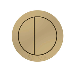 Seima Cistern Buttons - Brushed Gold - The Blue Space