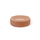 Nood Co Stepp Circle Basin Surface Mount Pastel Peach - The Blue Space