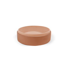 Nood Co Stepp Circle Basin Surface Mount Pastel Peach - The Blue Space