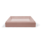Nood Co Stepp Rectangle Basin Surface Mount Blush Pink - The Blue Space