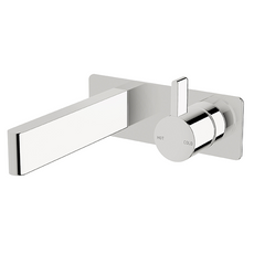 Sussex Calibre Wall Bath Mixer Outlet System 150mm Chrome - The Blue Space